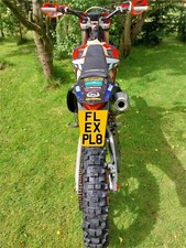 KTM EXC REG PLATE GASGAS EC