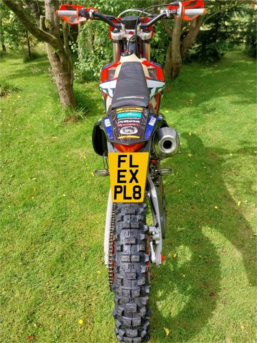 Ktm exc reg plate - gasgas, ec