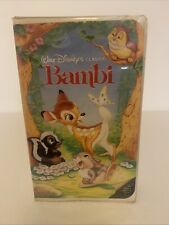 Bambi Disney RARE VHS Tape