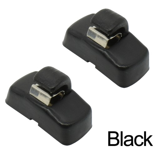 2pcs black sun visor hook - 2pcs,