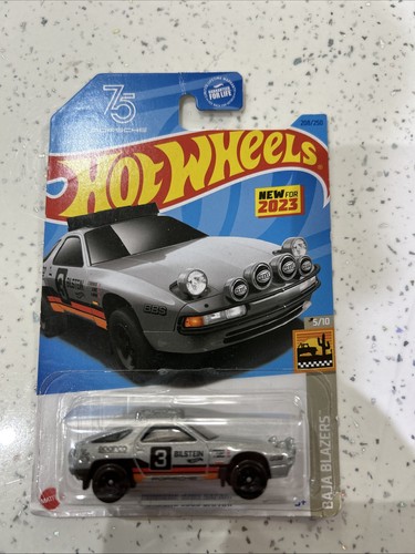 Hot wheels silver porsche - silver, 928s