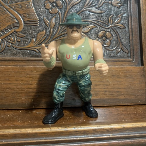 Wwf hasbro custom sgt - wwf,