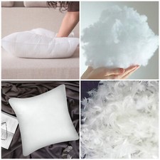 Hollow-fiber & Duck-feather Cushion Fillers/Inner Cushion Inserts/Pads All Sizes