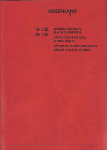Greenland round baler - rf120, &