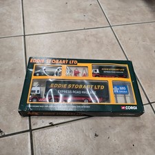 CORGI CLASSICS VOLVO TRUCK & FORD TRANSIT & CAR EDDIE STOBART LIVERY SET#91356