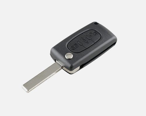Button flip key fob case - key, for
