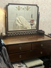 Late Victorian/ Early Edwardian Mahogany Dressing Table