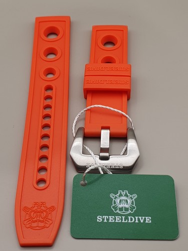 Steeldive orange 20mm auto - steeldive,