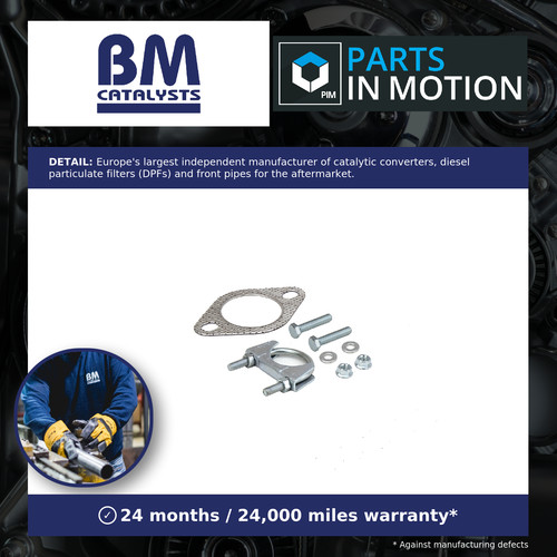 Exhaust pipe fitting kit fits - exhaust,