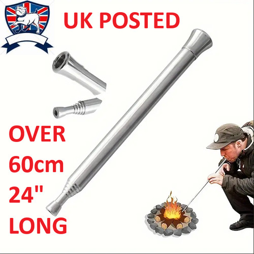 Fire blow pipe - pipe, bellows