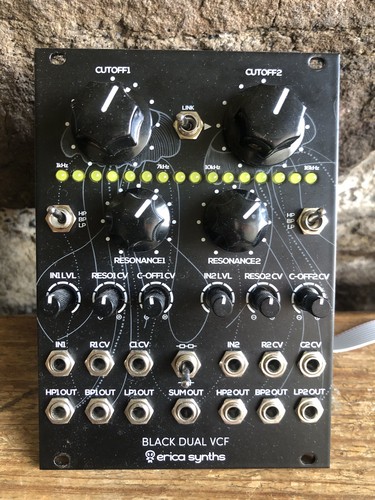 Erica synths black dual - erica, vcf