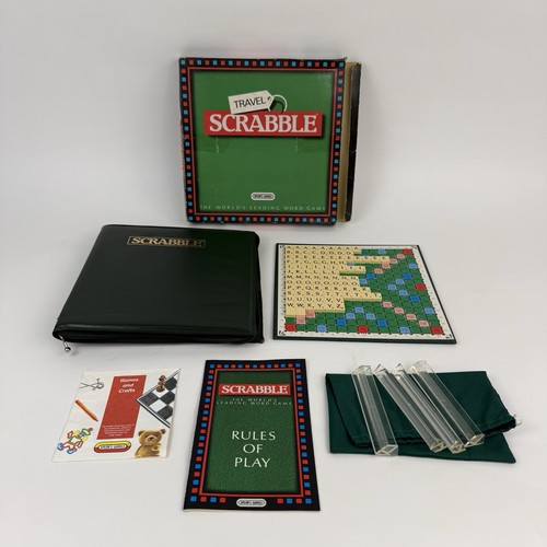Vintage travel scrabble - travel,