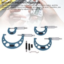 4Pcs Outside Micrometer Set