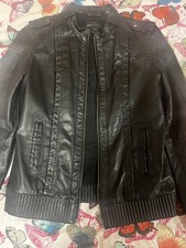 MANGO genuine leather jacket