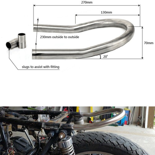Cafe racer rear frame hoop - racer,