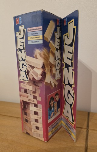 Jenga vintage wooden block - jenga,