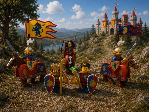 Lego lion knights castle 10305 - lego,