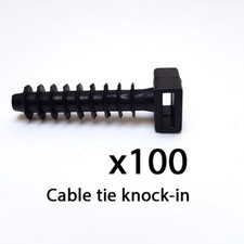 CABLE TIE KNOCK-IN WALL MOUNT