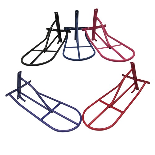 Wall mounted saddle rack - wall, stand