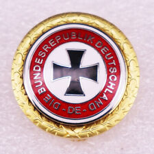 WW2 German Imperial Army Iron Cross Badge Military Medal Patriotic Lapel Pin