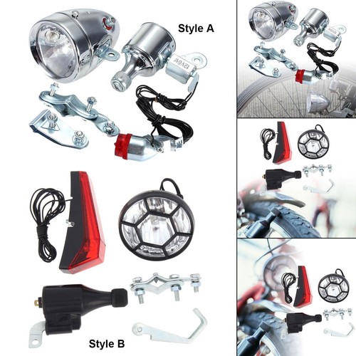 Dynamo bike light set - dynamo,