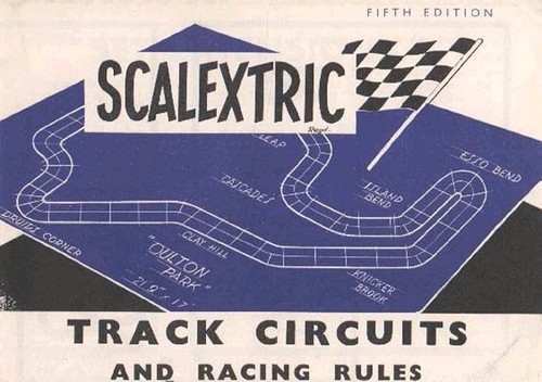 Scalextric 1963 track circuits - scalextric,