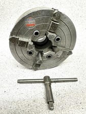 Burnerd 6” 4-jaw lathe chuck