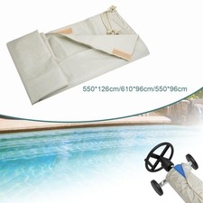 Swimming Pool Reel Cover Heavy Duty Wear Resistant Oxford Cloth with Drawstring