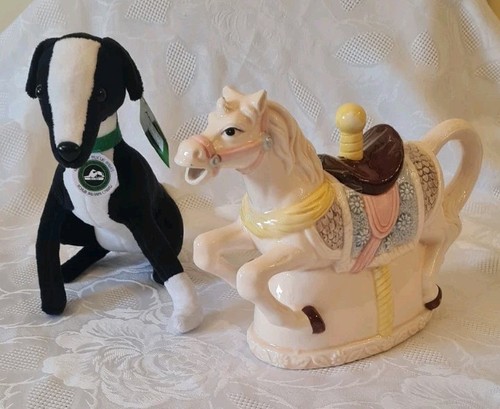 Vintage carousel horse - vintage,