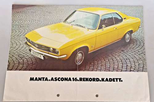 Opel kadett manta - kadett, b-manta
