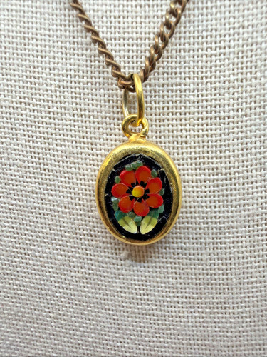 Vintage italian micro mosaic - vintage,