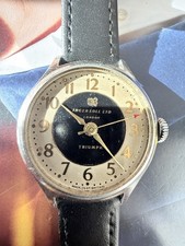 VINTAGE INGERSOLL  MECHANICAL MEN WRIST WATCH MADE IN GREAT BRITAIN 