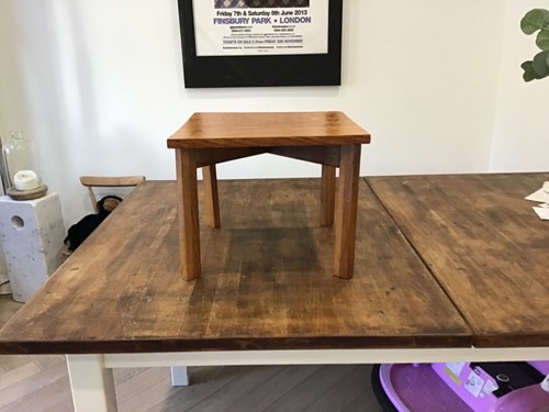 Mid century oak coffee - , table