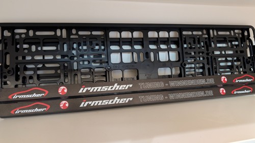 Car number plate frame - 2x,