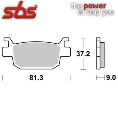 Brake pad set 193hf - brake,