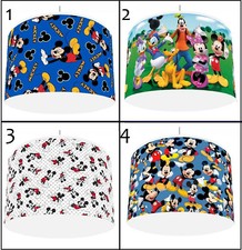 MICKEY MOUSE  Ceiling Light Shade  Lampshade  4 DESIGNS  &  3 SIZES  Reusable