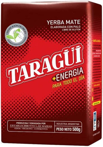 Yerba mate taragui 500g - yerba,