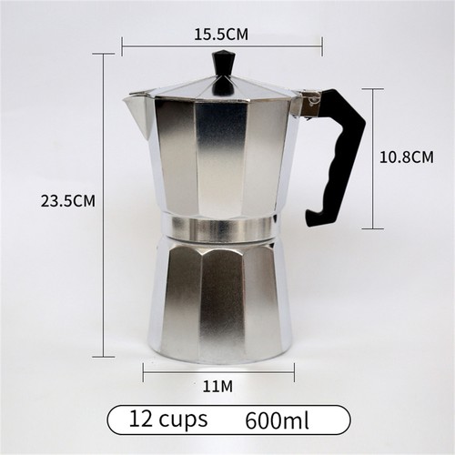 Stainless coffee maker - maker, moka