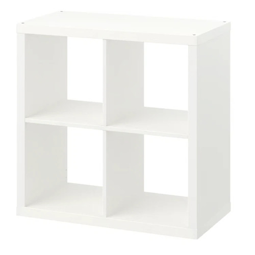 Ikea kallax white shelving - ikea,
