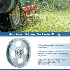 No.5104717YP Lawn Tractor Idler Pulley for Ferris SRSZ1 IS2600Z IS3200Z F160Z