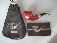 Poul Winslow "Pipe of the Year 2004" Smooth Straight Grain w/ Silver Mount Spigot