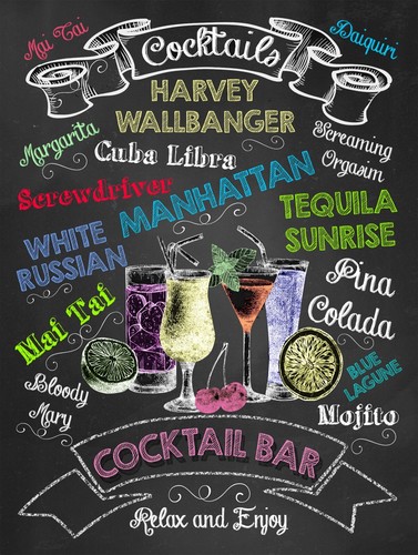 Cocktail bar retro vintage - cocktail,