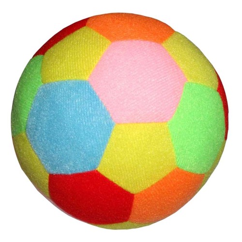 Balls rainbow rattle football - balls,
