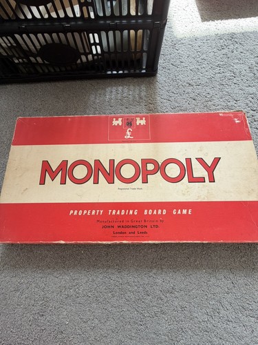 Monopoly red box - red, original