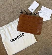 Sandro Grained Leather