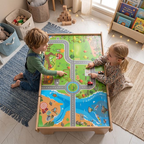 110 pcs toddlers wooden - 110,