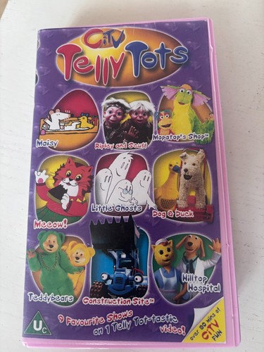 Citv telly tots vhs - tots,