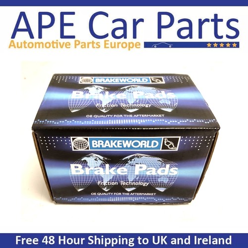 Brakeworld front brake pads - brake,