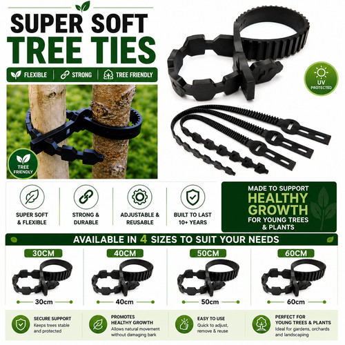 Heavy duty tree ties - tree,