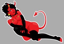 PINUP DEVIL HOT ROD USA RAT'S